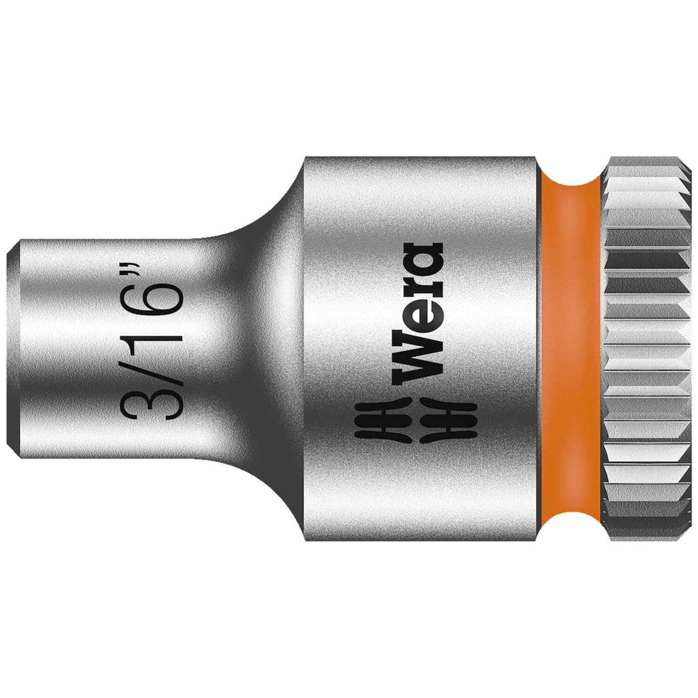 Wera Wera Zyklop 1/4" socket - US sizes 3/16"