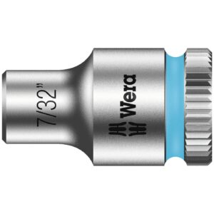 Wera Wera Zyklop 1/4" socket - US sizes 7/32"