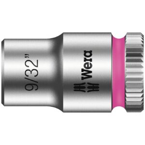 Wera Wera Zyklop 1/4" socket - US sizes 9/32"
