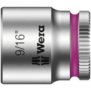 Wera Wera Zyklop 1/4" socket - US sizes 9/16"