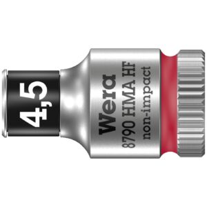Wera Wera Zyklop 1/4" socket with holding function - Metric 4.5