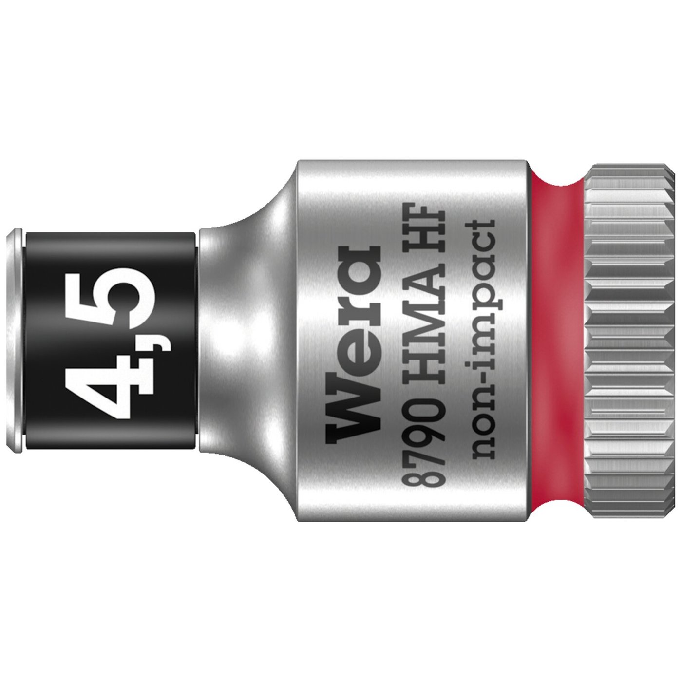 Wera Wera Zyklop 1/4" socket with holding function - Metric 4.5