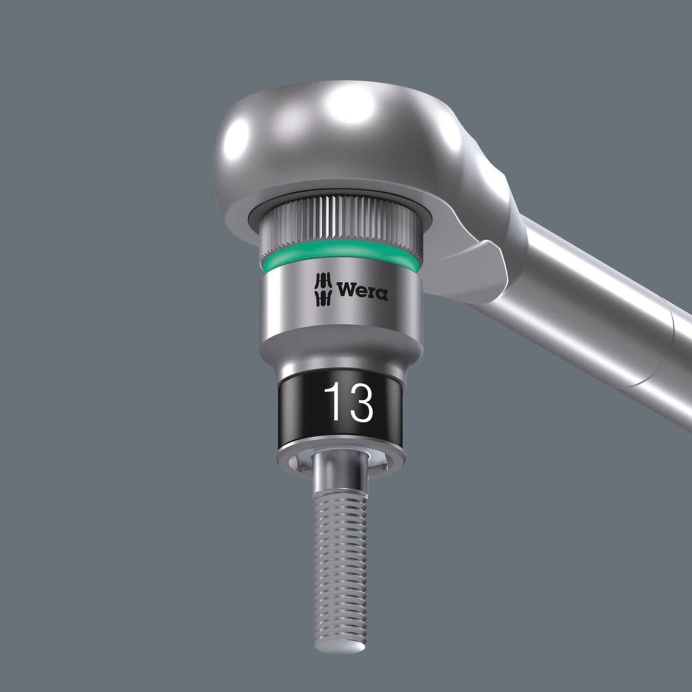 Wera Wera Zyklop 1/4" socket with holding function - Metric 7.0 - Image 2