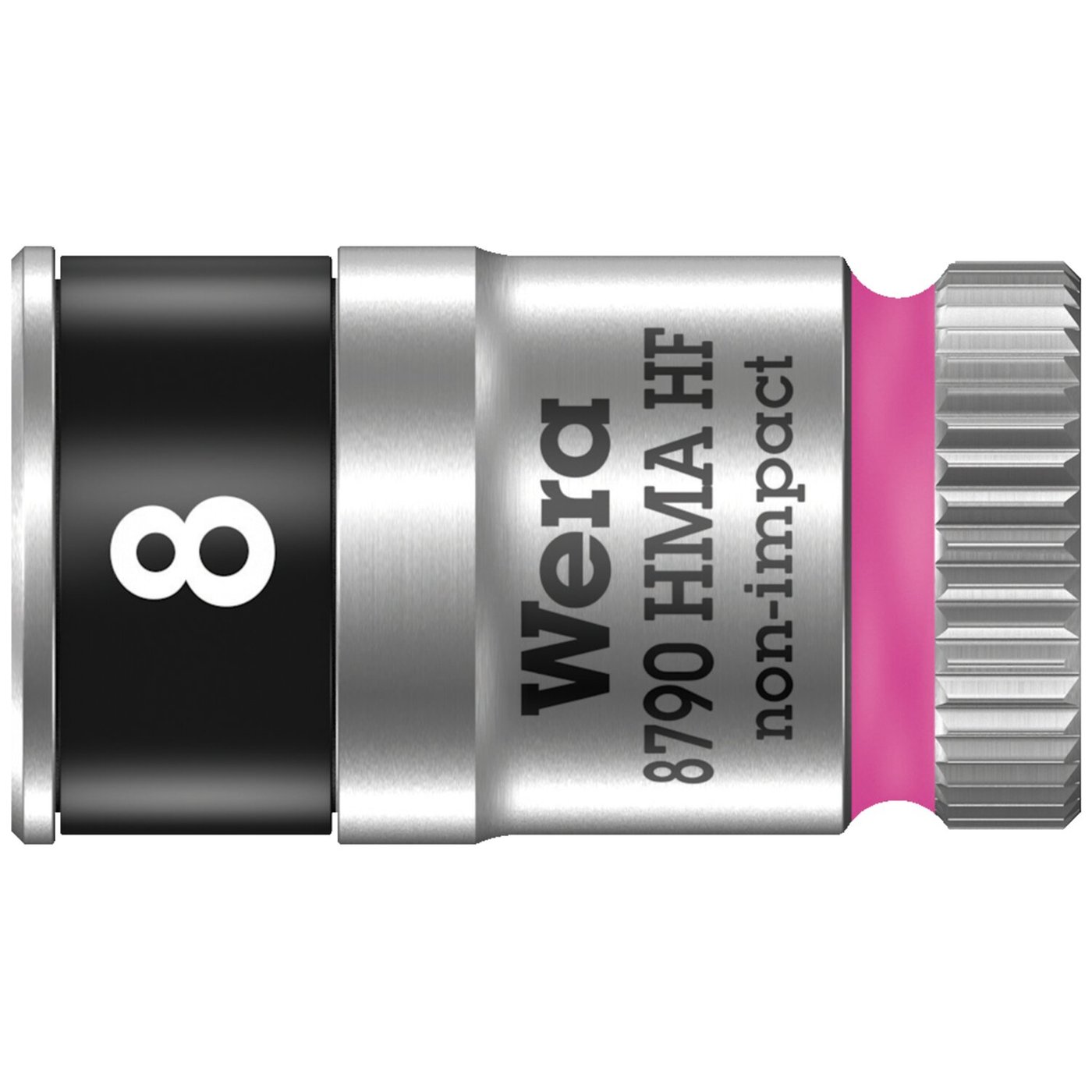 Wera Wera Zyklop 1/4" socket with holding function - Metric 8.0