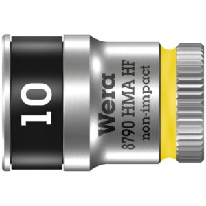 Wera Wera Zyklop 1/4" socket with holding function - Metric 10.0
