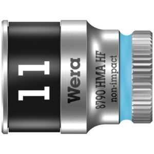 Wera Wera Zyklop 1/4" socket with holding function - Metric 11.0