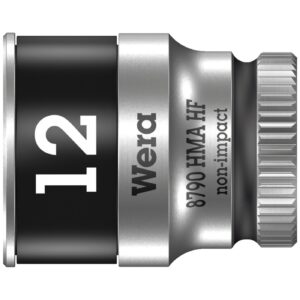 Wera Wera Zyklop 1/4" socket with holding function - Metric 12.0