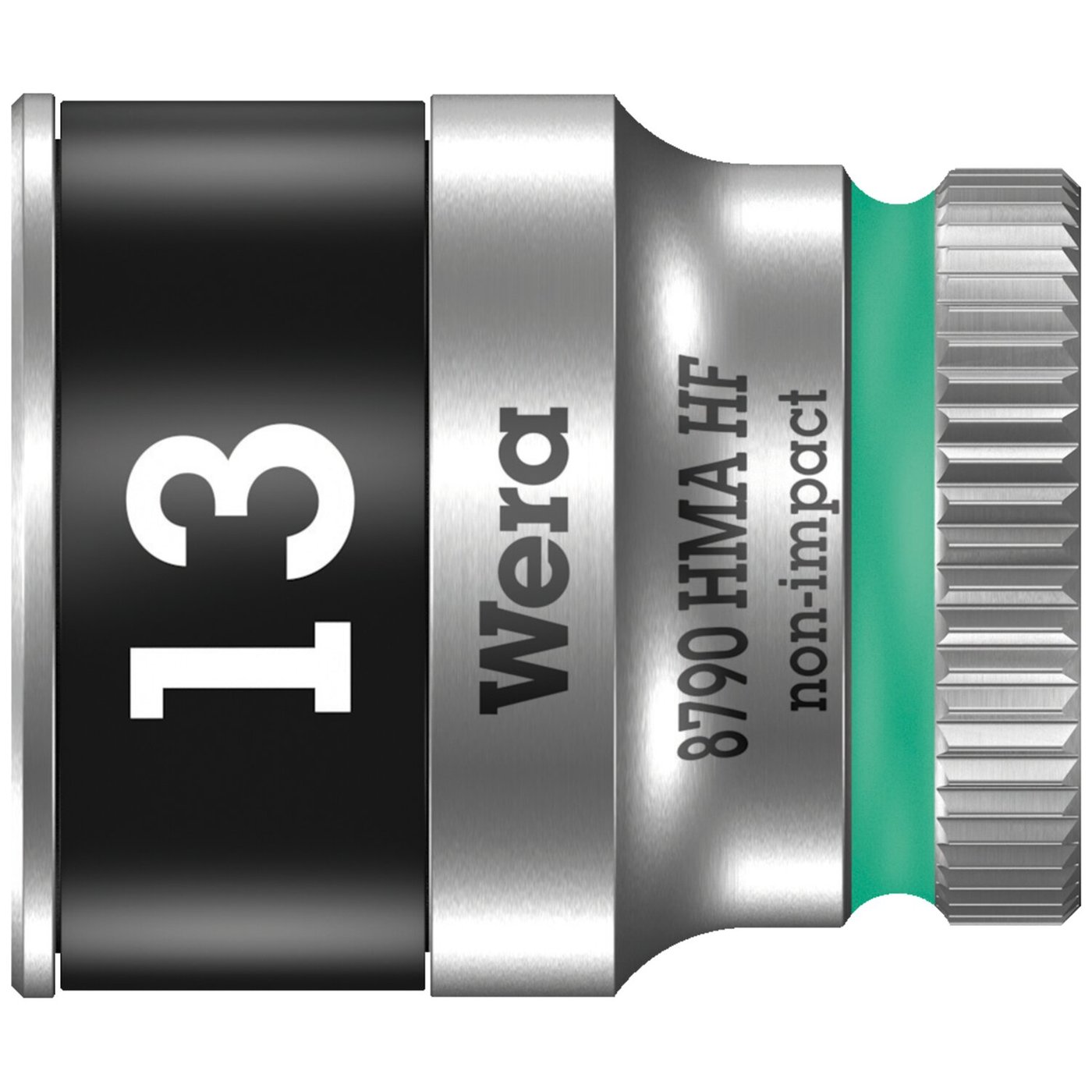 Wera Wera Zyklop 1/4" socket with holding function - Metric 13.0
