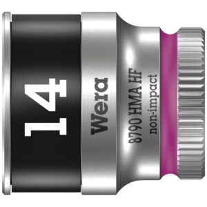 Wera Wera Zyklop 1/4" socket with holding function - Metric 14.0