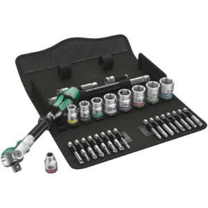 Wera Wera Zyklop ratchet kit 29 pcs. 3/8" drive Metric sizes