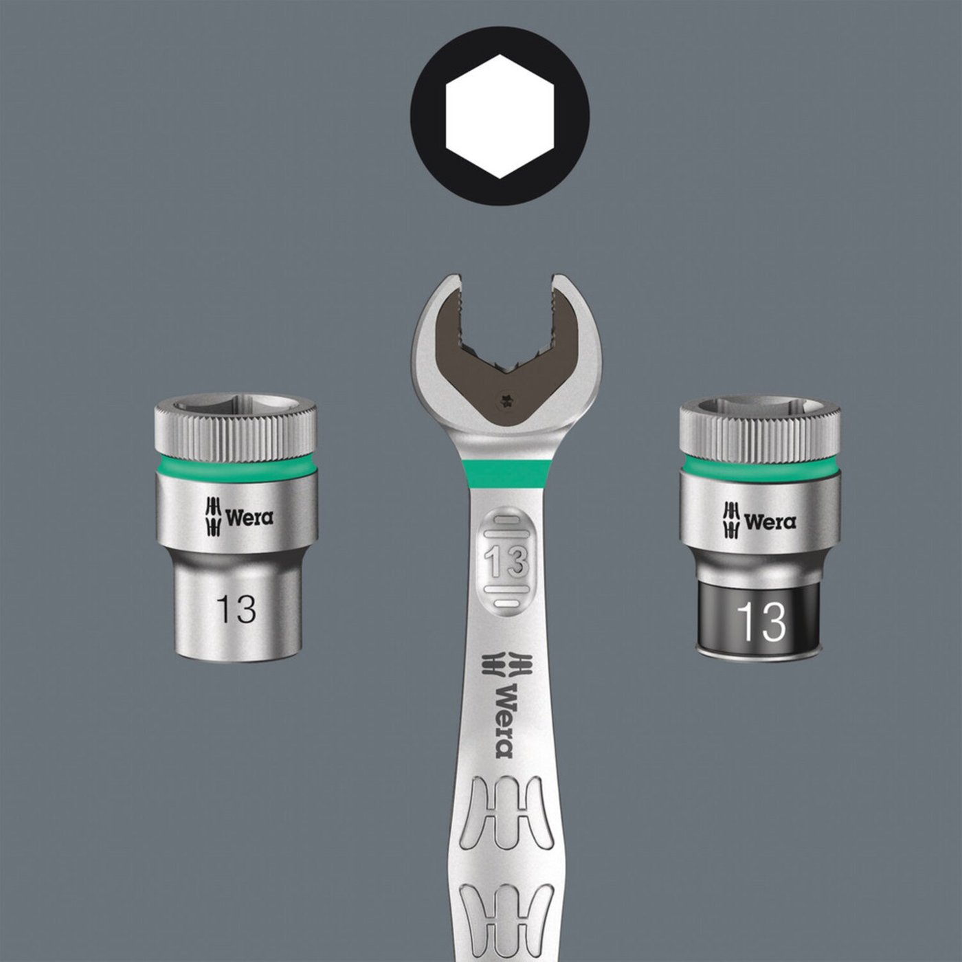 Wera Wera Zyklop 3/8" socket - US size 5/8" - Image 2
