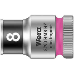 Wera Wera Zyklop 3/8" socket with holding function - Metric 8.0