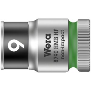 Wera Wera Zyklop 3/8" socket with holding function - Metric 9.0
