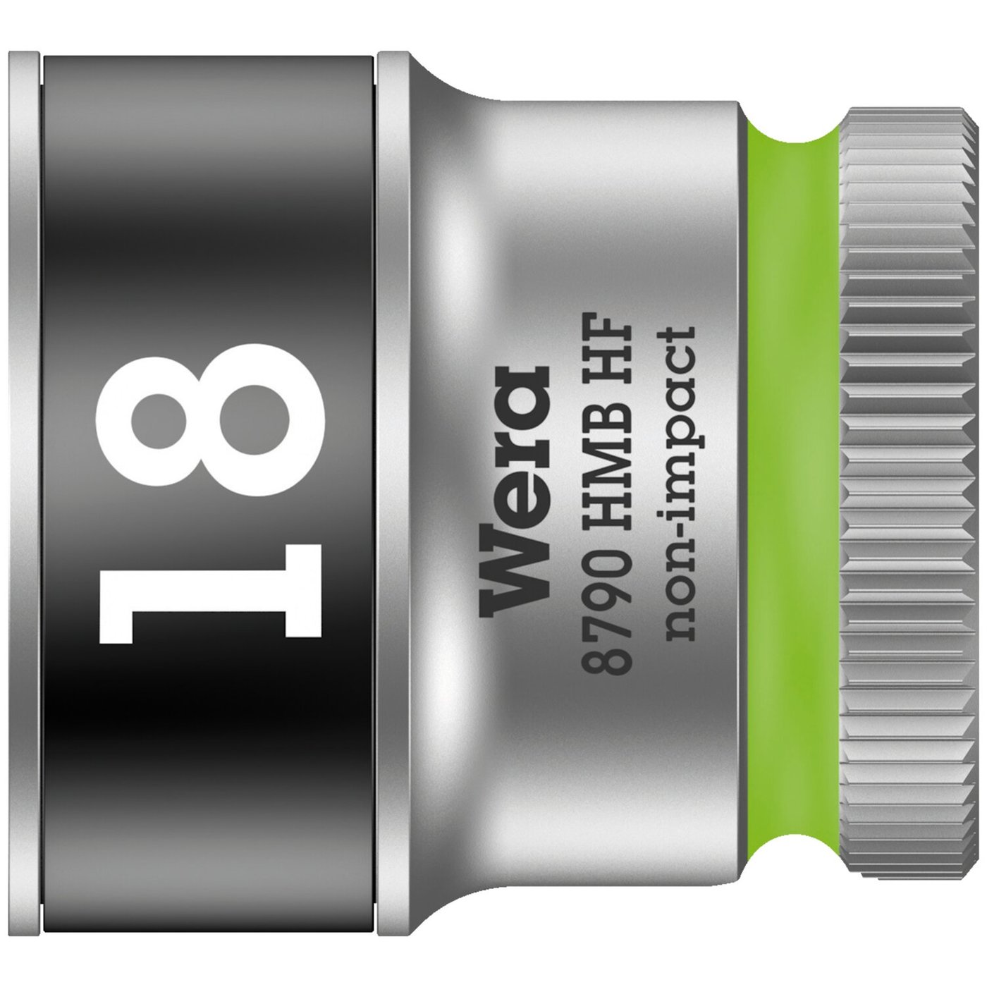 Wera Wera Zyklop 3/8" socket with holding function - Metric 18.0