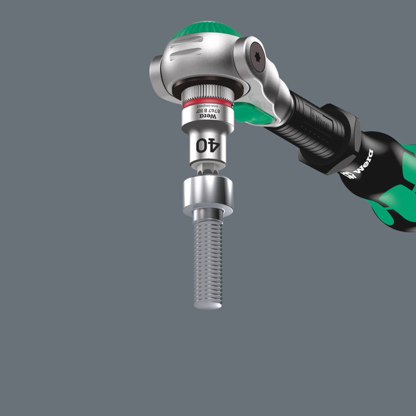 Wera Wera Zyklop 3/8" Torx® socket bit TX10 with holding function - Image 2