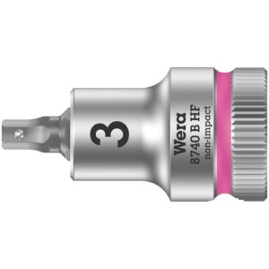 Wera Wera Zyklop 3/8" Hex socket bit with holding function Metric