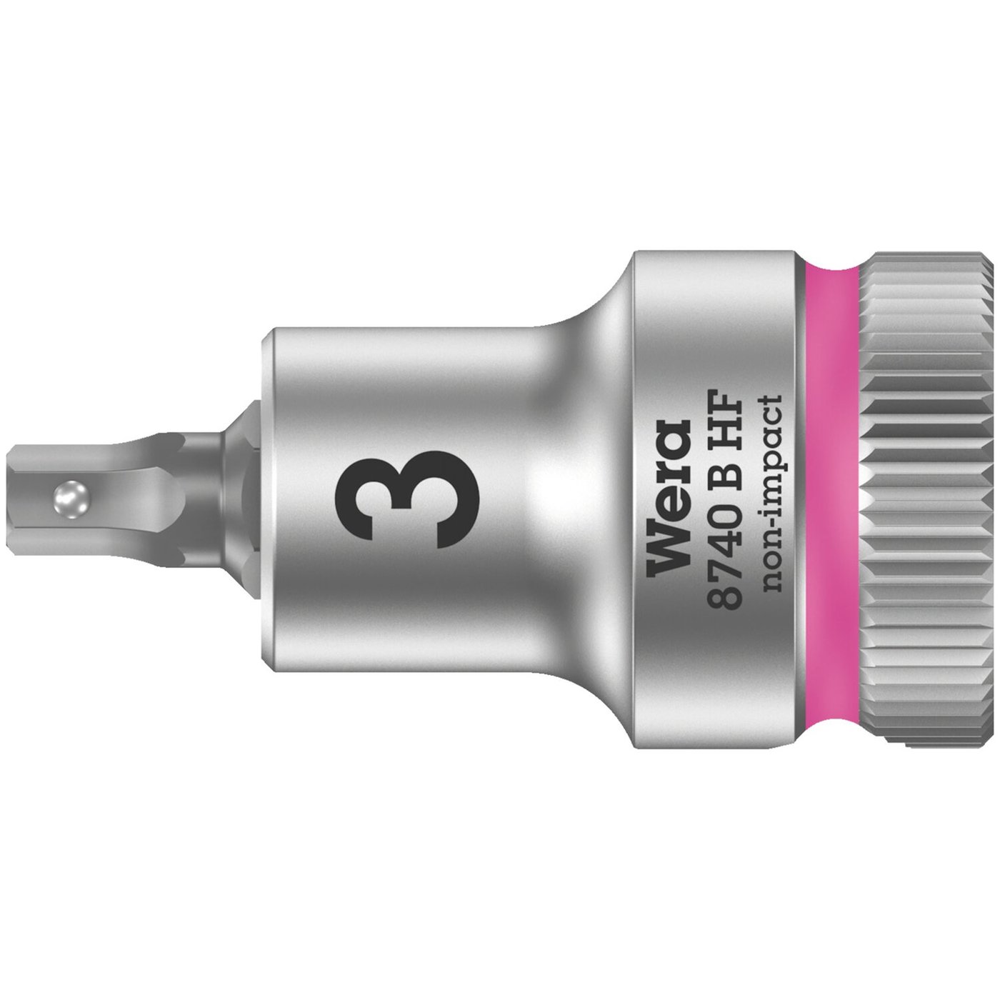 Wera Wera Zyklop 3/8" Hex socket bit with holding function Metric