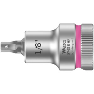 Wera Wera Zyklop 3/8" Hex socket bit w/ holding function US sizes