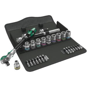 Wera Wera Zyklop speed ratchet kit 1/2" drive - Metric sizes