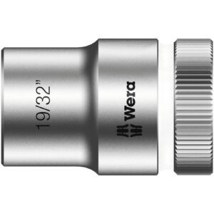Wera Wera Zyklop 1/2" socket - US sizes 19/32"