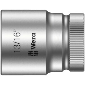Wera Wera Zyklop 1/2" socket - US sizes 13/16"