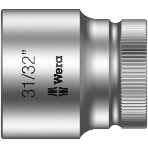 Wera Wera Zyklop 1/2" socket - US sizes 31/32"
