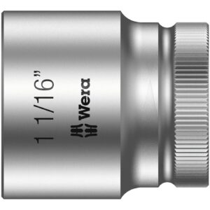 Wera Wera Zyklop 1/2" socket - US sizes 1-1/16"