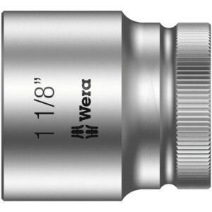 Wera Wera Zyklop 1/2" socket - US sizes 1-1/8"