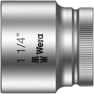 Wera Wera Zyklop 1/2" socket - US sizes 1-1/4"