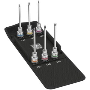 Wera Wera Zyklop 1/2" drive extended Torx® socket bit set