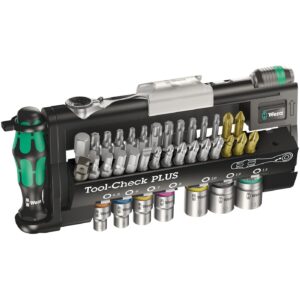 Wera Wera tool-check plus 1/4" drive - Metric sizes