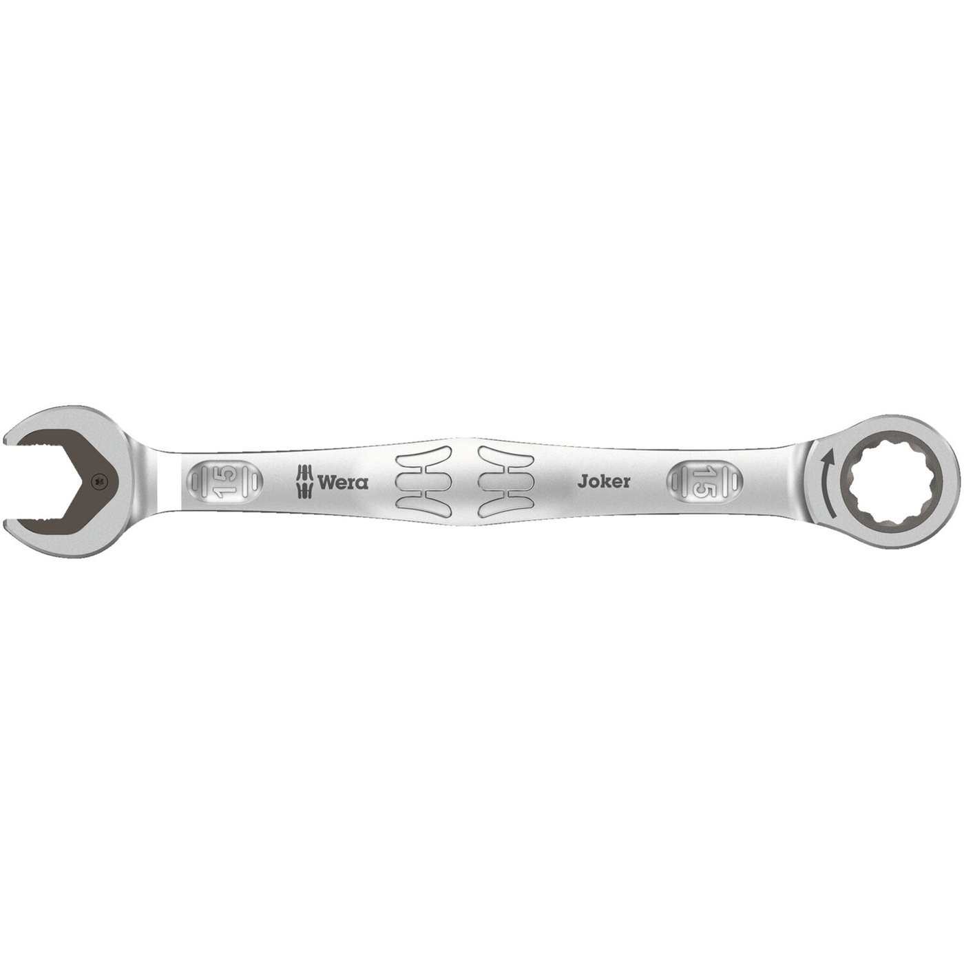 Wera Wera ratcheting wrench open/ box end 15mm Joker - Metric
