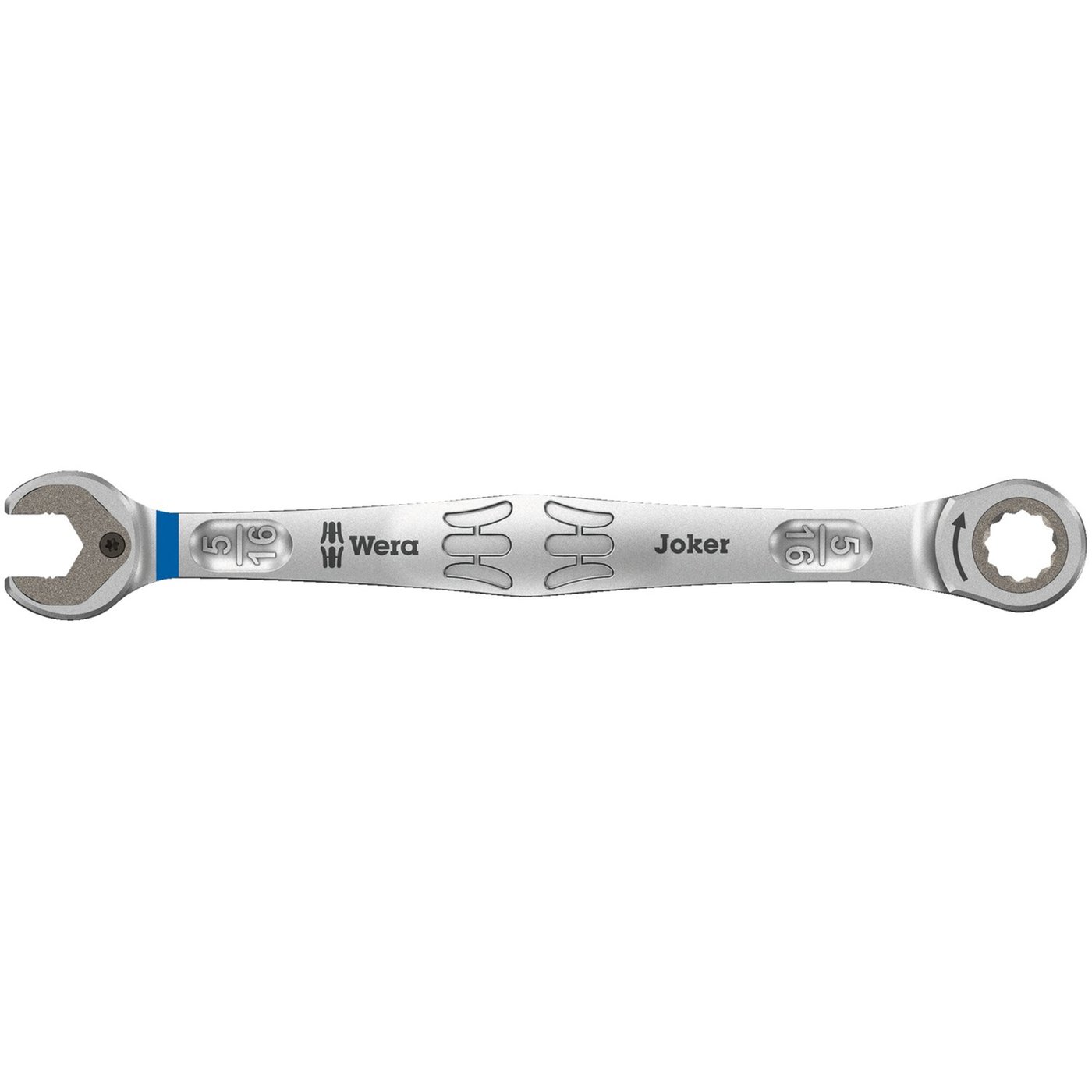 Wera Wera ratcheting wrench open/ box end 5/16" Joker - US sizes