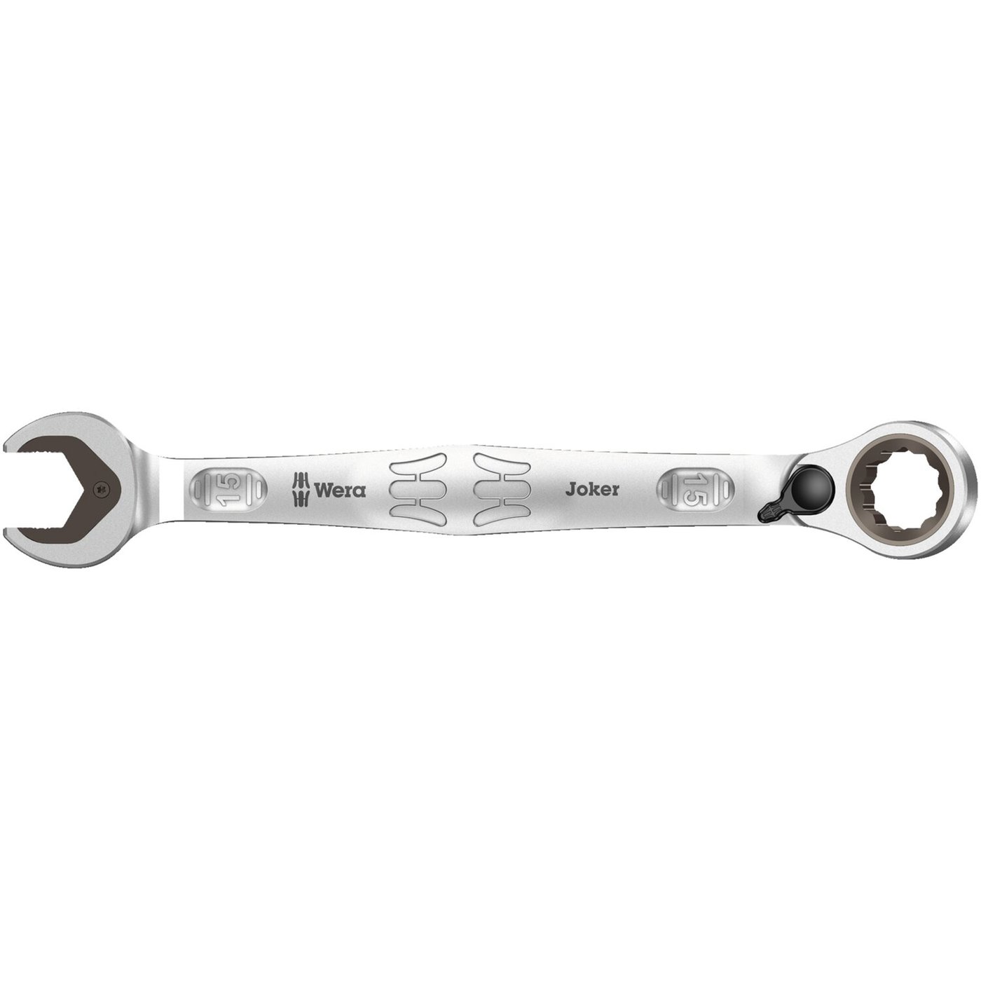 Wera Wera ratcheting wrench Joker switch open/box end - Metric 15