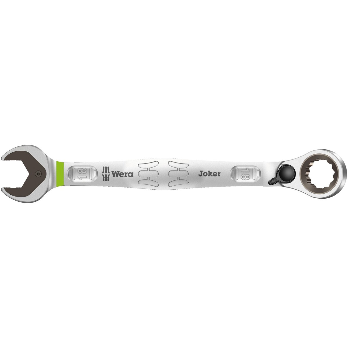 Wera Wera ratcheting wrench Joker switch open/box end - Metric 18