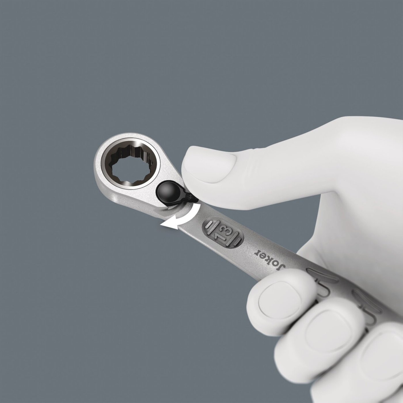 Wera Wera ratcheting wrench Joker switch - US sizes 5/16" - Image 2