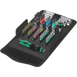 Wera Wera bit pouch, bits, L-keys & handle kit Kraftform Kompakt