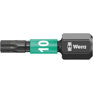 Wera Wera 1/4" bit for Torx® screws Impaktor TX10