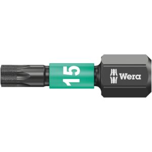 Wera Wera 1/4" bit for Torx® screws Impaktor TX15