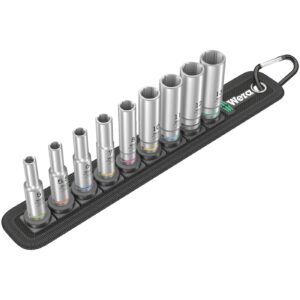 Wera Wera, socket belt with hex deep sockets - Metric