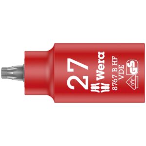 Wera Wera HF Torx bit socket, insulated, size TX27