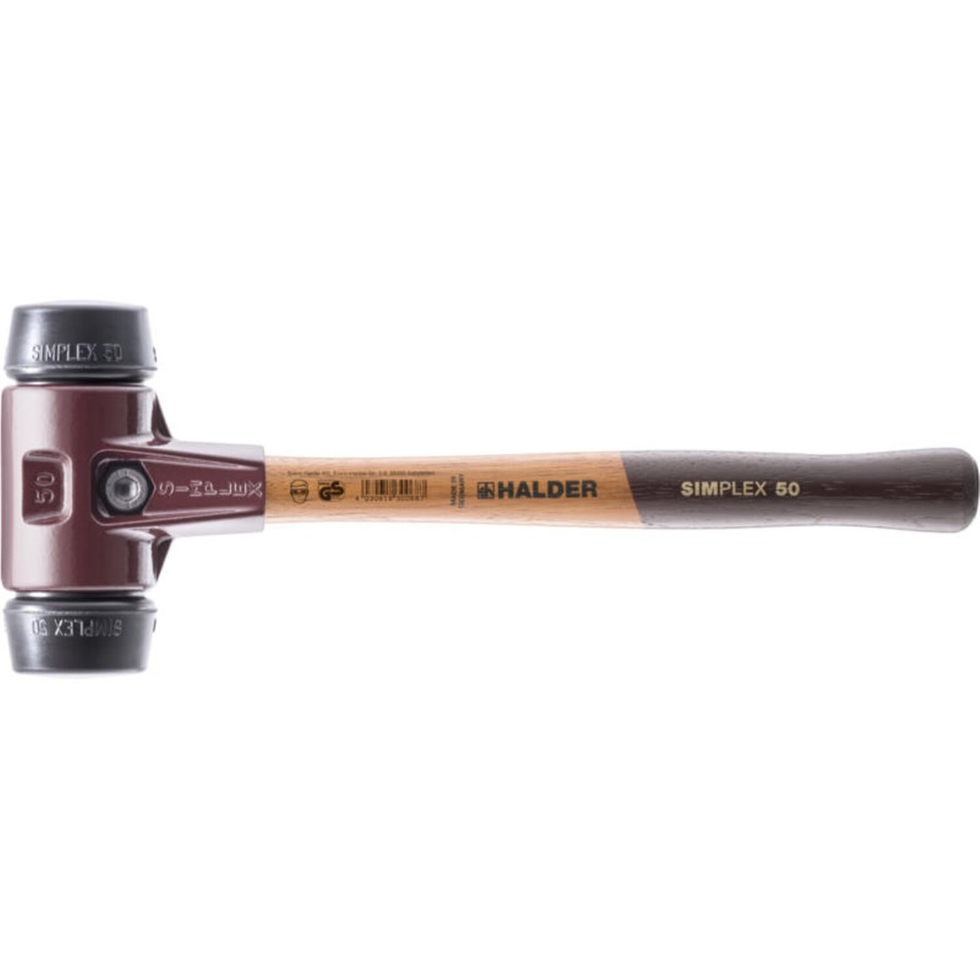 Halder Halder mallet Simplex soft face rubber 300mm long