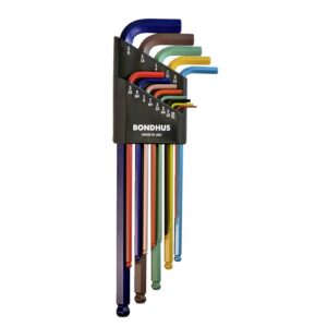 Bondhus Bondhus, ColorGuard™ allen head/ball-end L-wrench set US