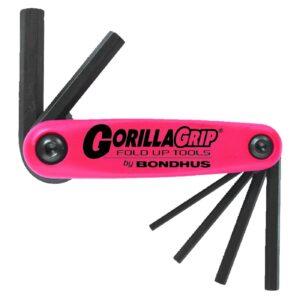 Bondhus Bondhus, Gorilla Grip folding allen wrench metric