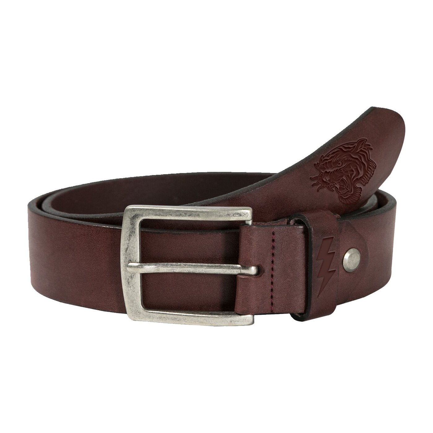 John Doe John Doe leather belt Tigre brown