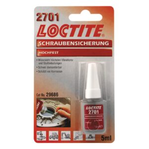 Loctite Loctite 2701 red, threadlocker 5cc