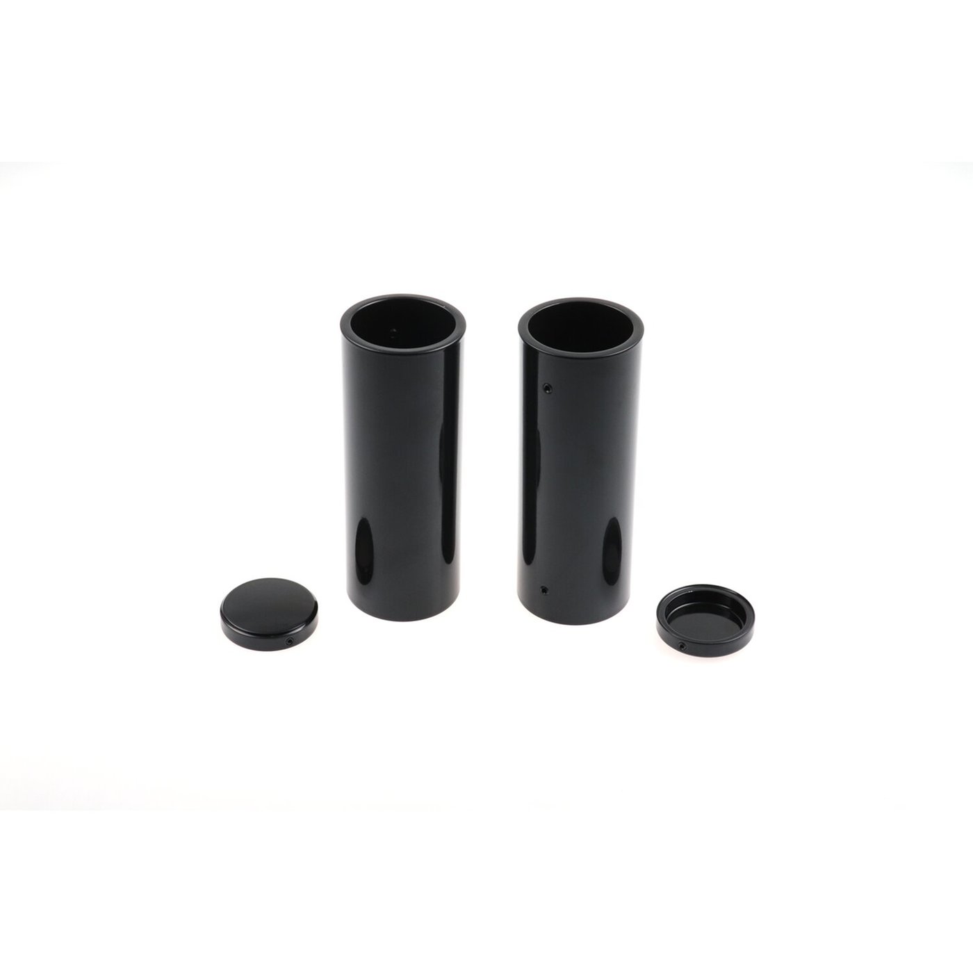 Cult-Werk Cult-Werk, 4-piece fork tube cover kit. Gloss black - Image 2