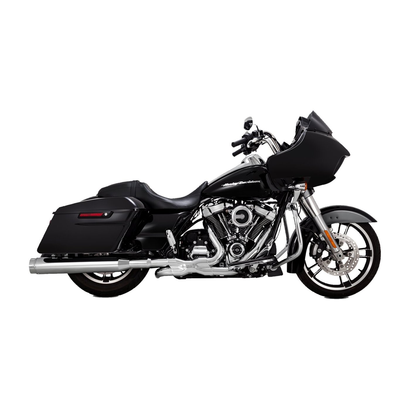 Vance & Hines Vance & Hines, Torquer 450 slip-on mufflers. chrome - Image 2