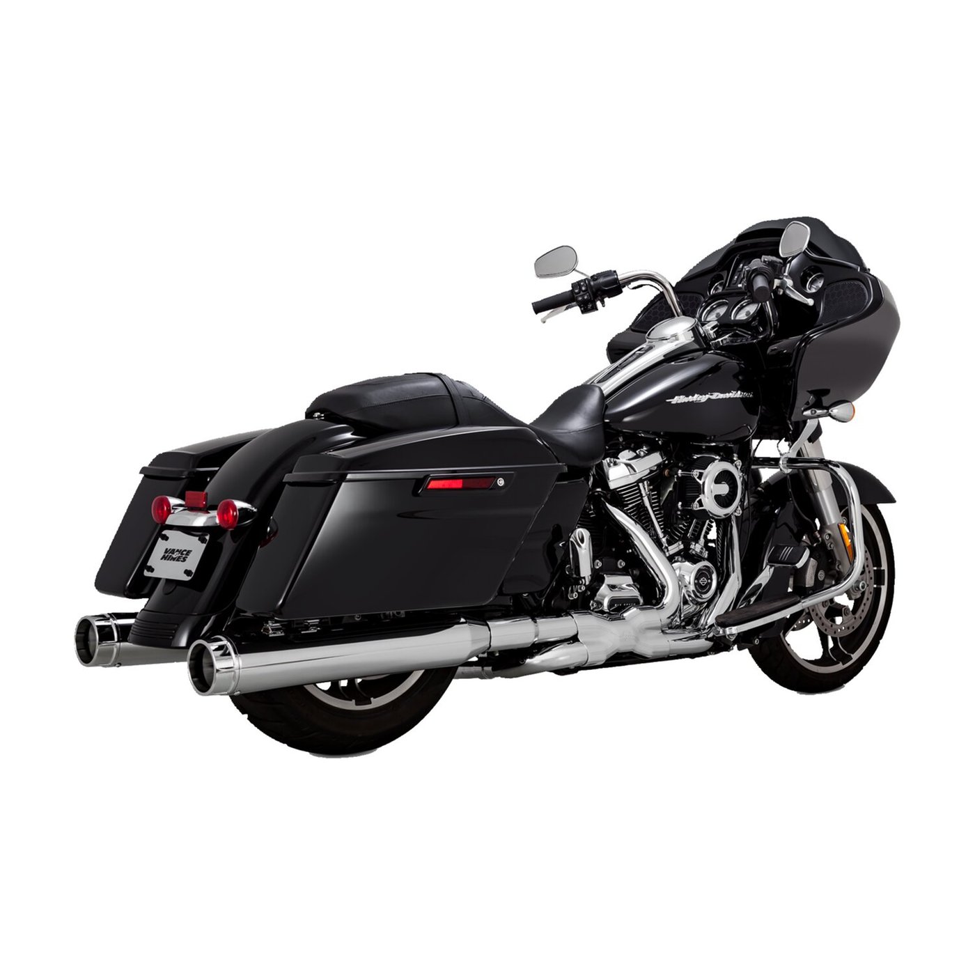 Vance & Hines Vance & Hines, Torquer 450 slip-on mufflers. chrome