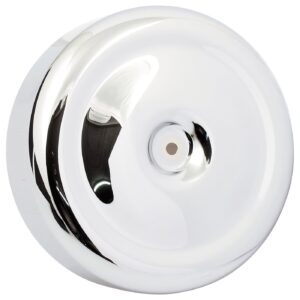 Mikuni Mikuni, HSR42 air cleaner cover (w/o cut-out). Chrome